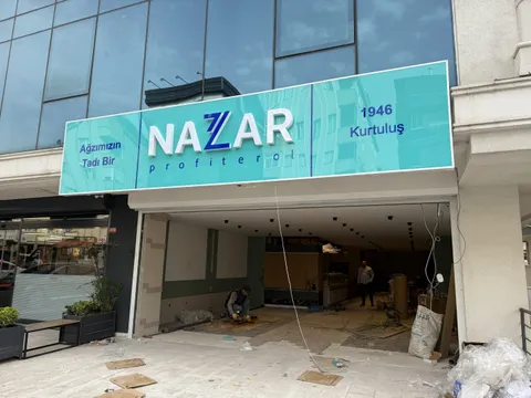 A2 Reklam tarafından İstanbul'da üretilen ışıklı tabelalar uygulaması - örnek proje fotoğrafı.