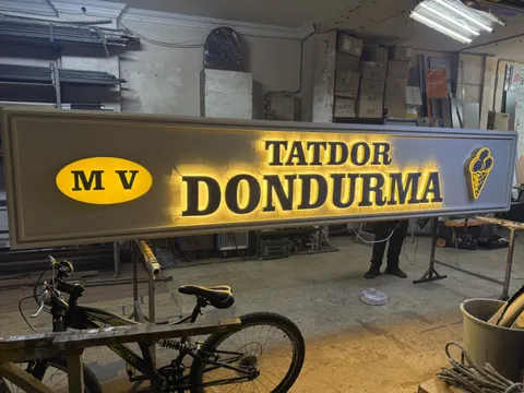 A2 Reklam tarafından İstanbul'da üretilen özel imalatlar uygulaması - örnek proje fotoğrafı.